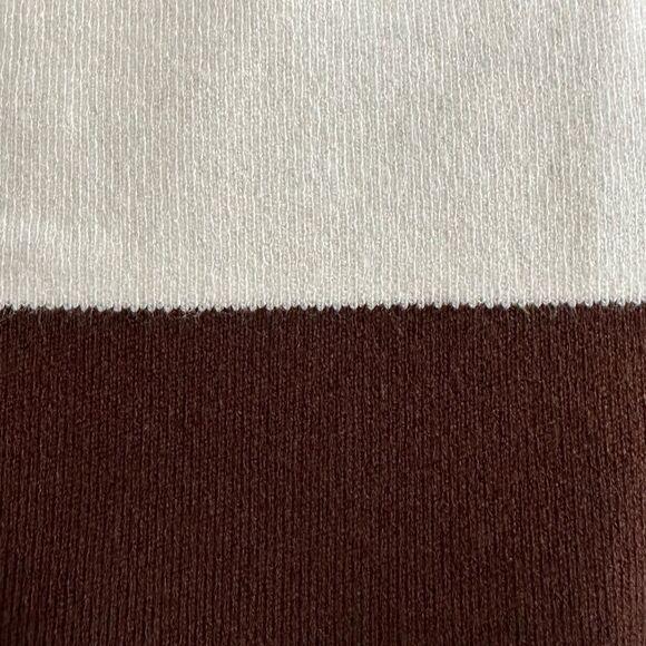 Mango Striped Viscose Blend Fine Knit Sweater New BROWN ECRU ALL SIZES - Picture 4 of 4